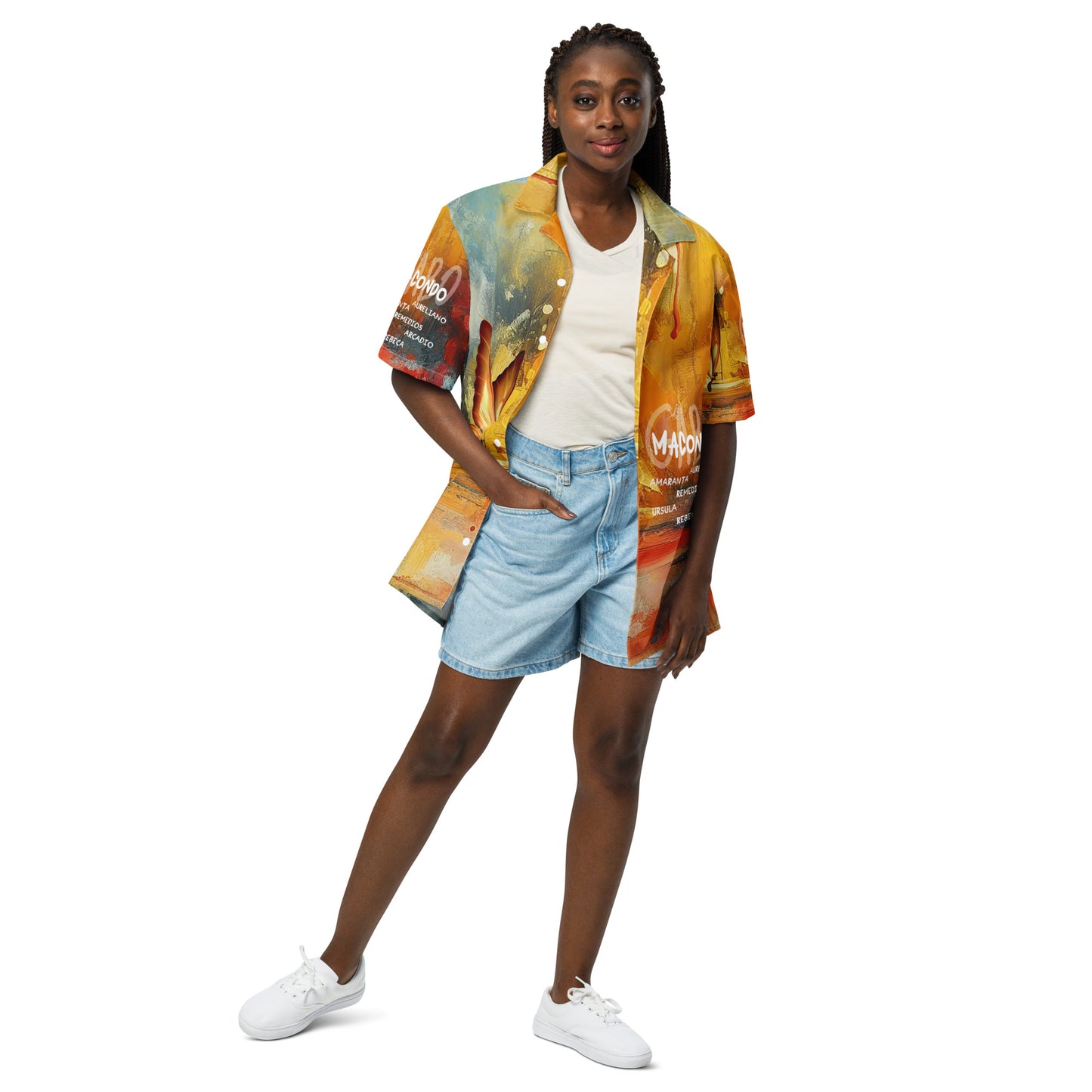 Unisex button shirt MACONDO