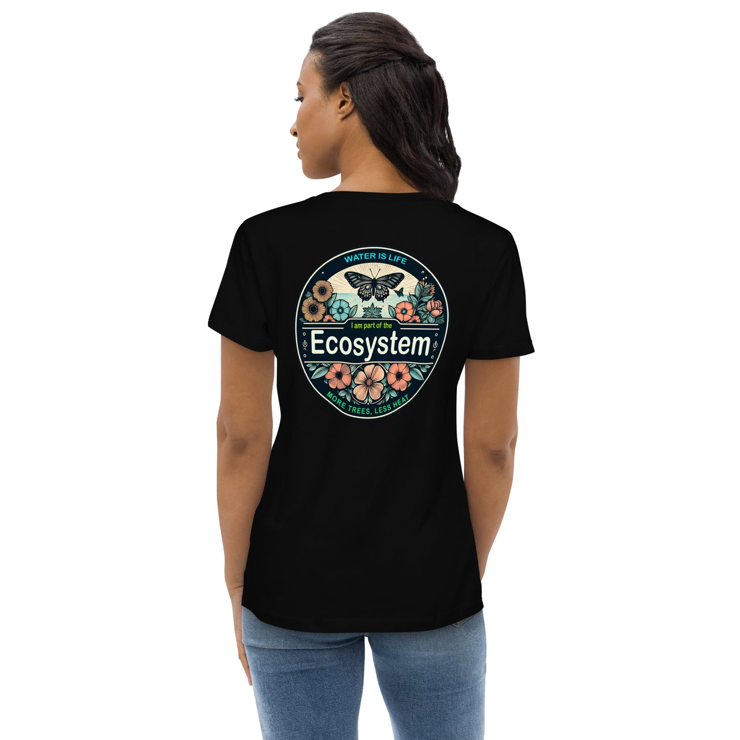 Women's fitted eco tee