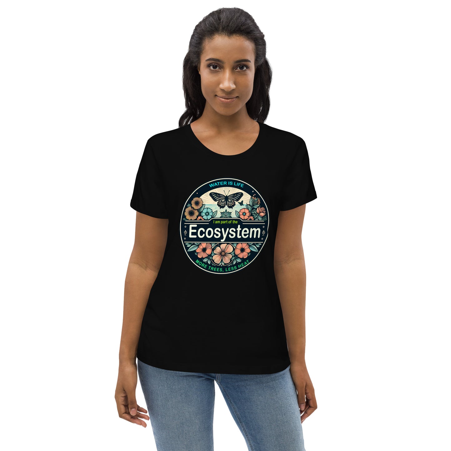 Women's fitted eco tee