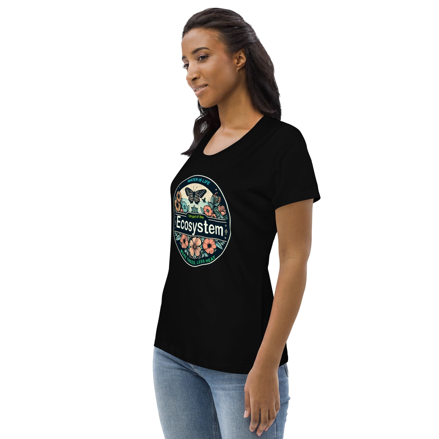 Women's fitted eco tee