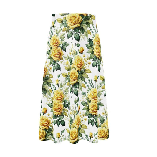 Yellow roses skirt