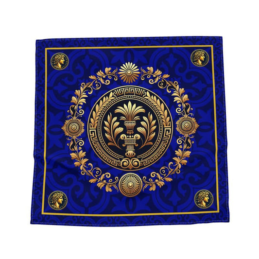 Blue men scarf