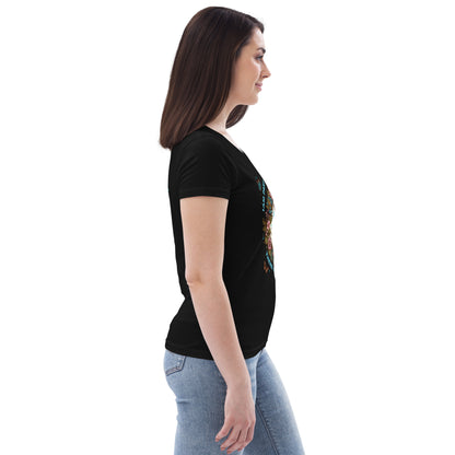 Women's fitted eco tee. ECOSYSTEM