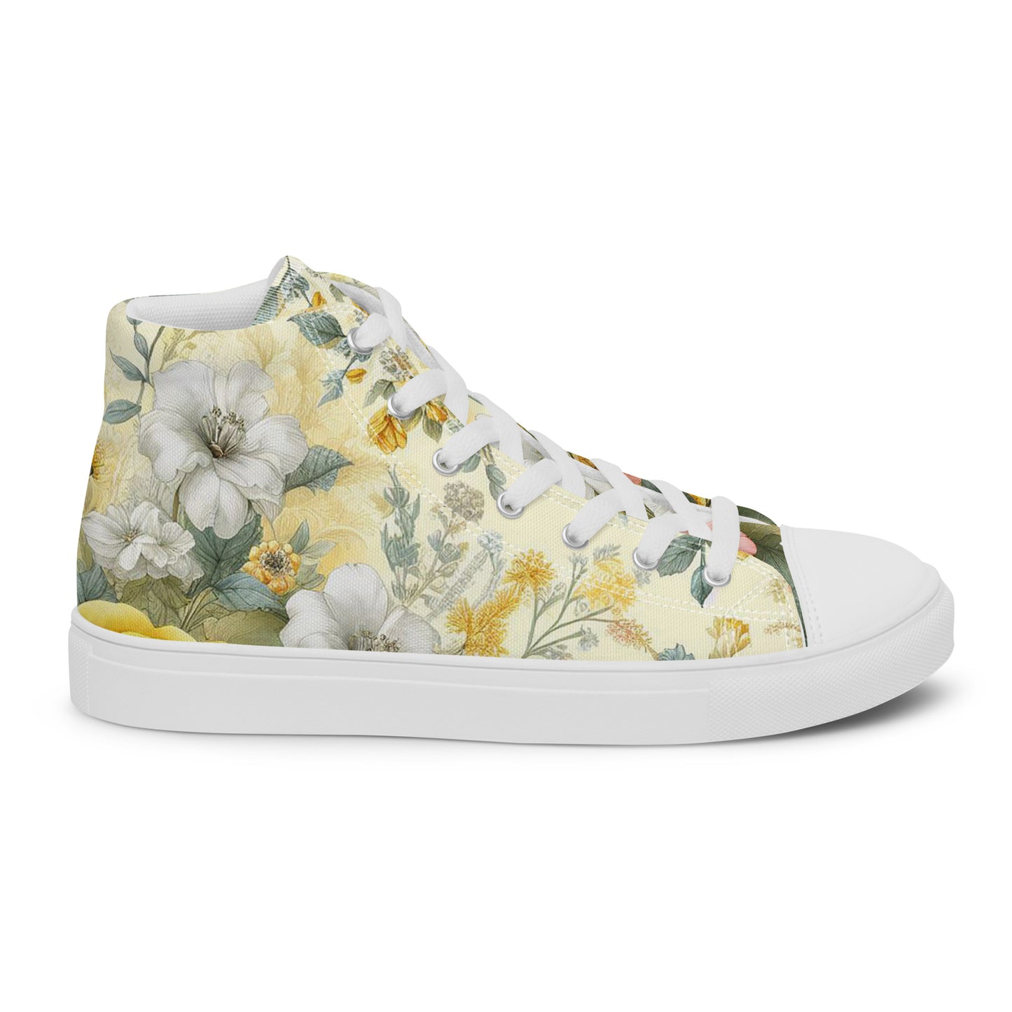 Women’s high top canvas shoes
